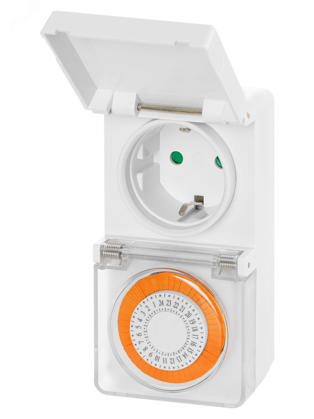 Изображение товара Автоматический таймер розеточный ТРМ-03 16А IP44 для дома и бизнеса