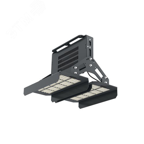 Изображение товара Светильник ARENA 2.0 СПОРТ 250 Вт 35000 Лм 5000К IP67 КСС К1 25-30 настенный, на лире, регулировка наклона светильника и ламелей, корпус из оцинкованной стали (шт)