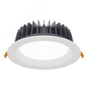 Изображение товара Светильник LED ДАУНЛАЙТ SMD (СВО) 42Вт 4900Лм 4,0К КСС Д IP44/20 встраиваемый (шт)