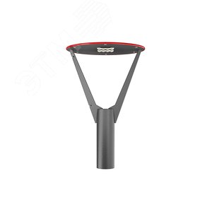 Изображение товара Светильник LED КАШТАН МИНИ (СТУ) 18Вт 2160Лм 4,0К КСС Д IP67 торшерный без рассеивателя (шт)