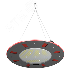 Светильник LED KEDR ССП (ССП) 95Вт 13250Лм 5,0К КСС Д прозрачный рассеиватель IP67 подвесной