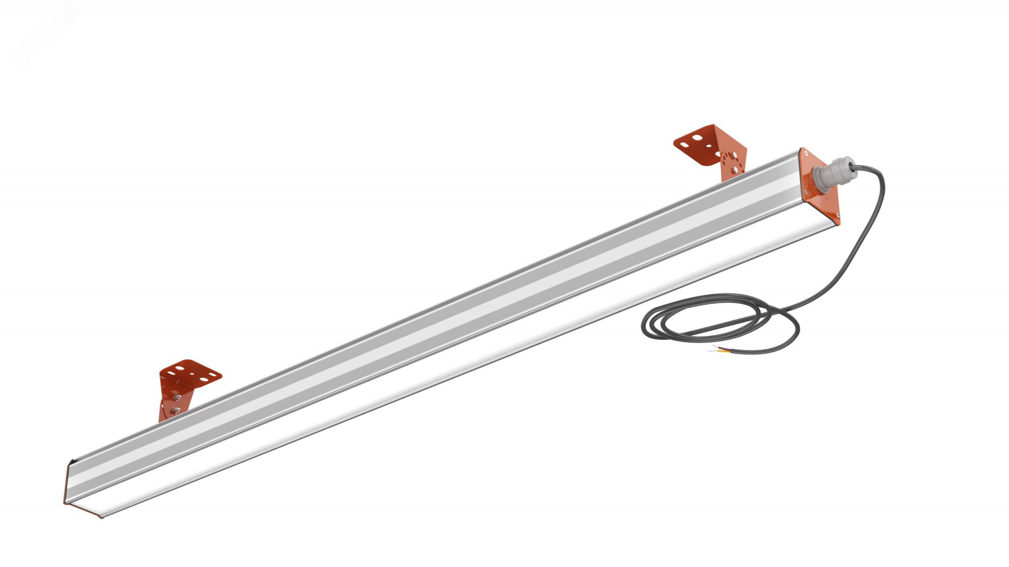 Изображение товара Светильник LED ВЕГА Ex (СПП) 47Вт 6240Лм 5,0К КСС Д IP65 закаленное стекло 2Ex накладной (шт)