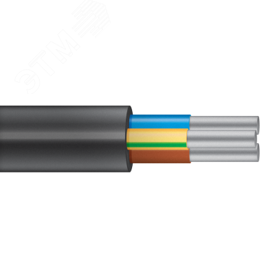 Изображение товара Кабель силовой АВВГ-П 3х4ок- 0.66 100 м ТРТС (м)