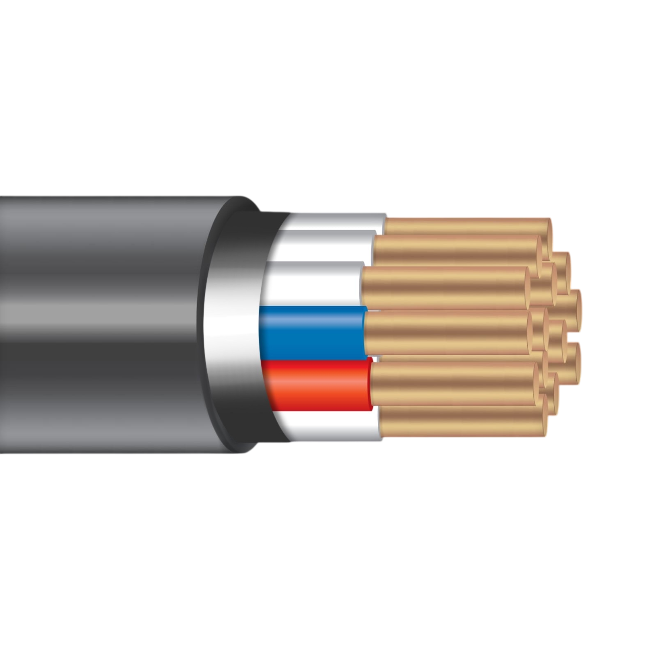 Кабель контрольный КВВГЭнг(А) 14х1.5 ТРТС