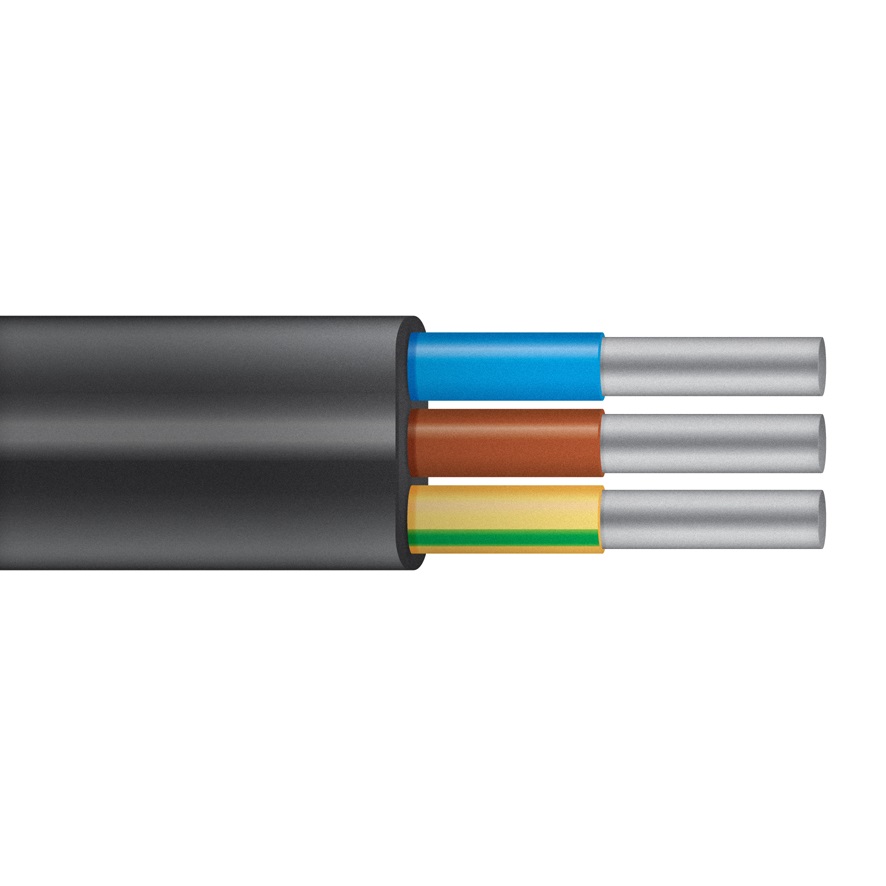 Кабель силовой АВВГ-П 3х4ок-1 (100м)ТРТС