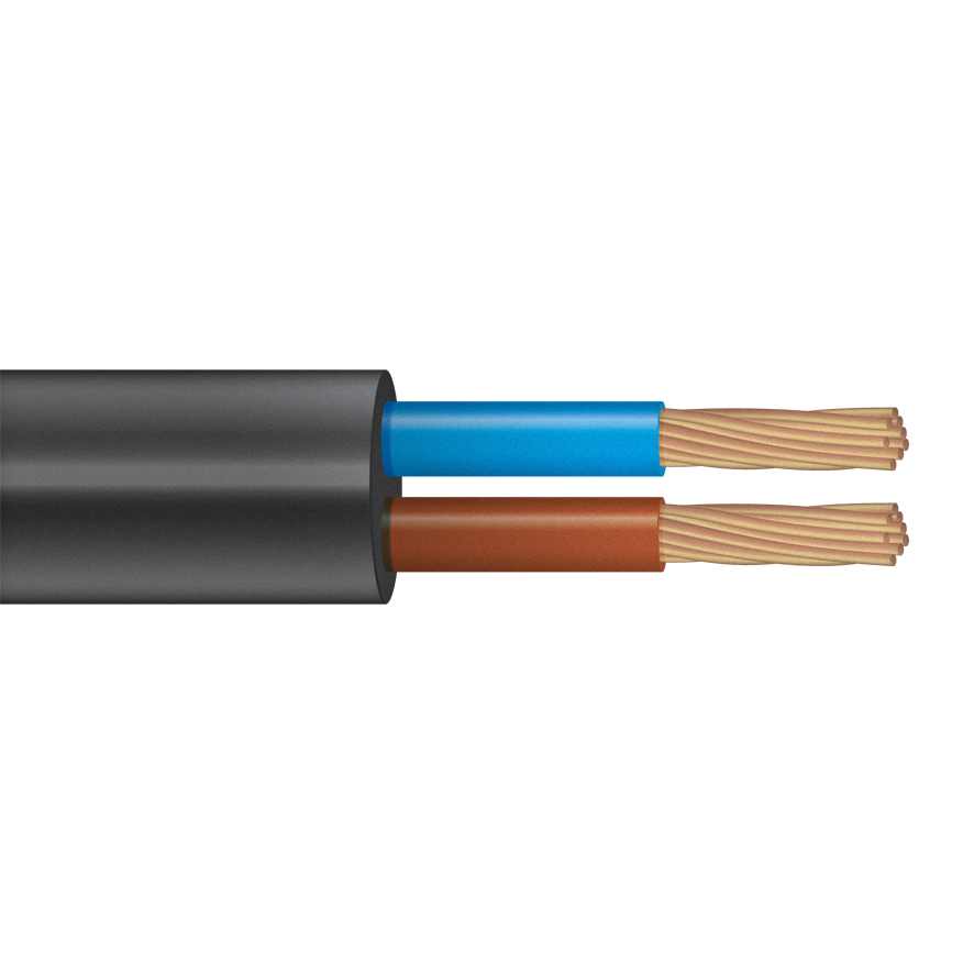 Кабель силовой КГТП 2х2,5 220/380-3 100м  ТРТС