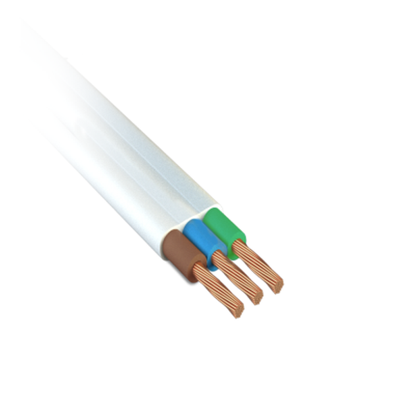 Провод установочный ПуГВВ 3х1,5 черный  ТРТС бухта 100м