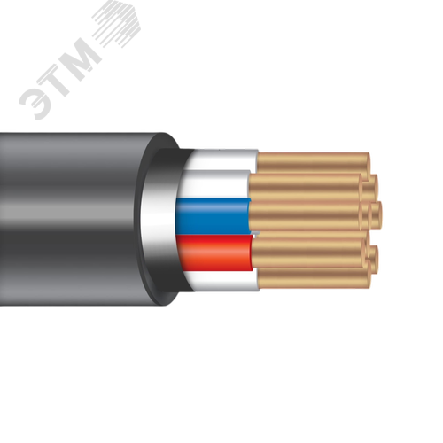 Кабель контрольный КВВГЭ 10х1 ТРТС - фото 1
