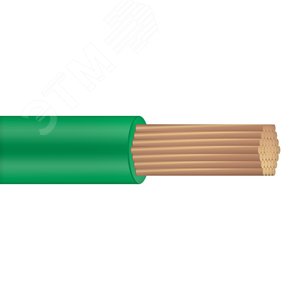 Провод ПВАМ 1,5 зеленый ТРТС Металлист