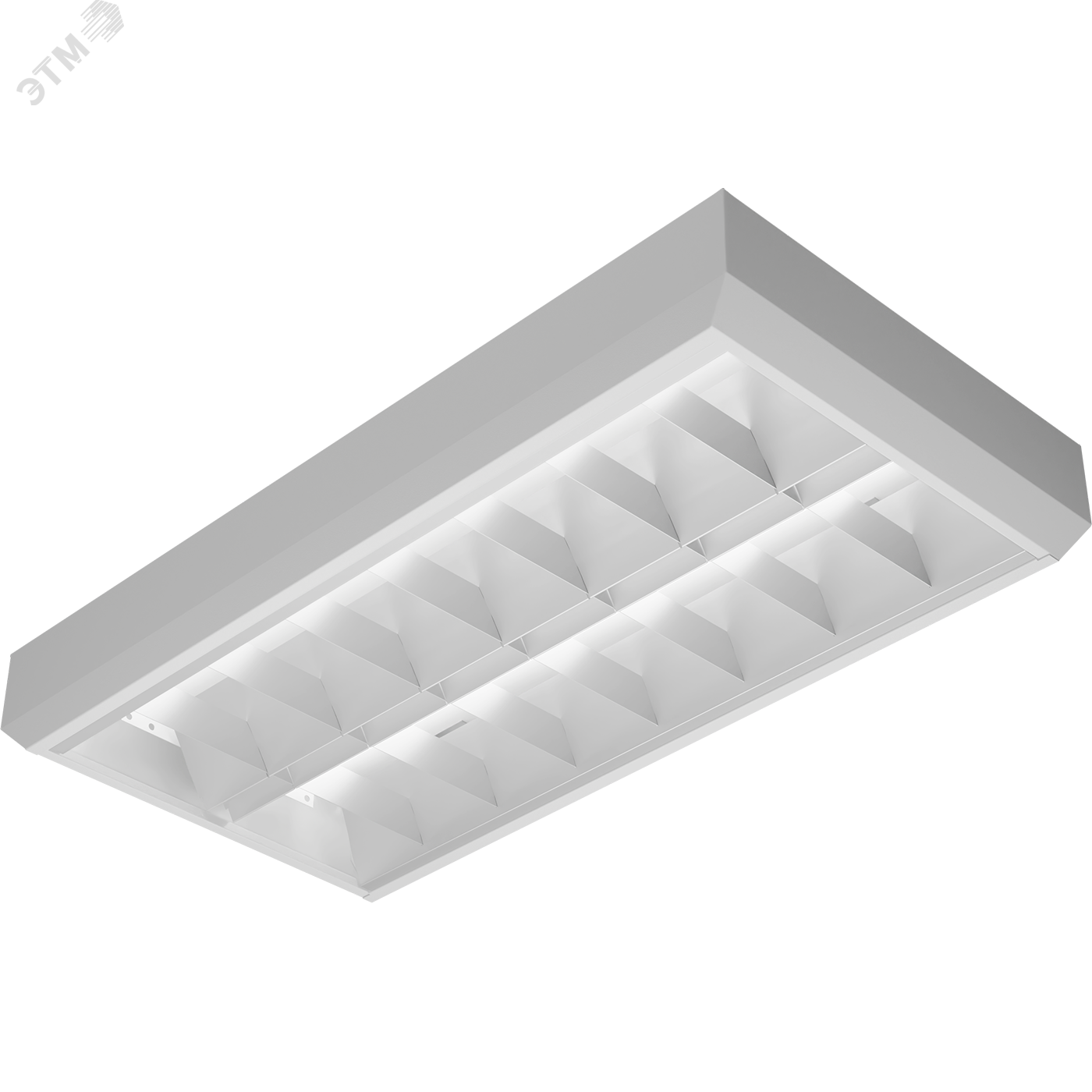 Светильник люминесцентный ARS/S 2x14 HF накладной 1041001120 Световые Технологии - превью 2