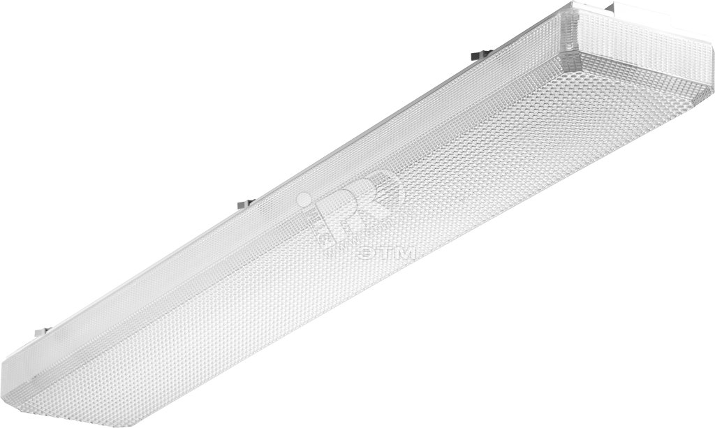Светильник люминесцентный AOT PRS 2x36 накладной призма IP40 1063000130 Световые Технологии