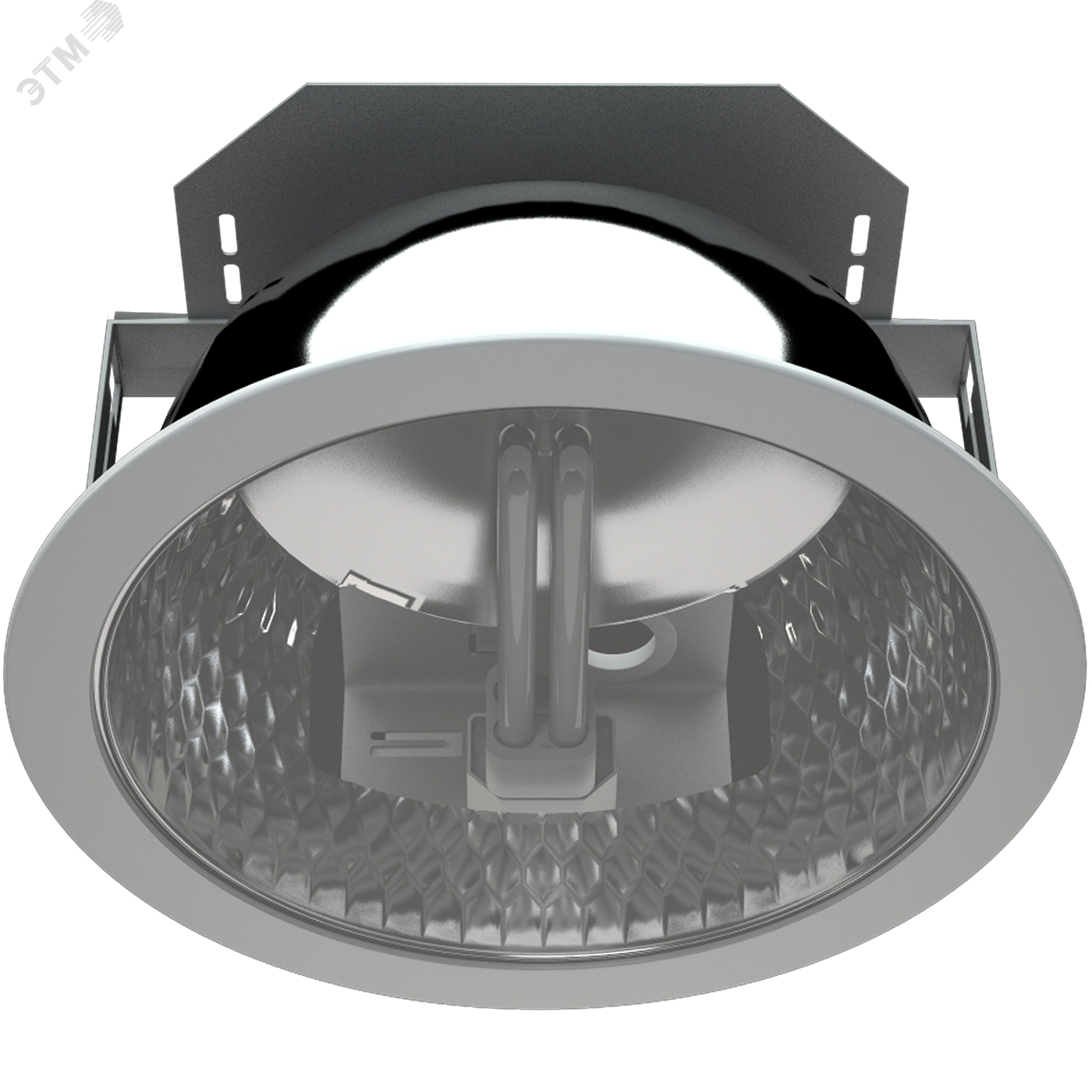 Светильник люминесцентный DLS 2x18 HF встраиваемый down light ЭПРА 1201000300 Световые Технологии - превью 2