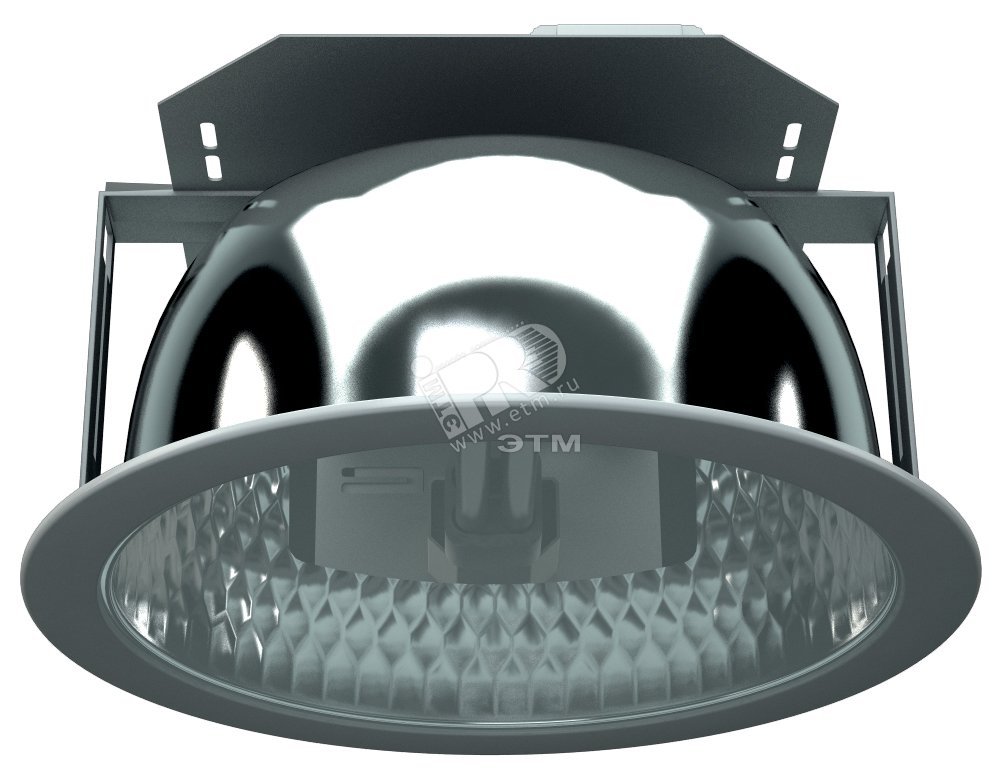 Светильник DLS 2x18 HF встр.down light ЭПРА металлик 1201000340 Световые Технологии