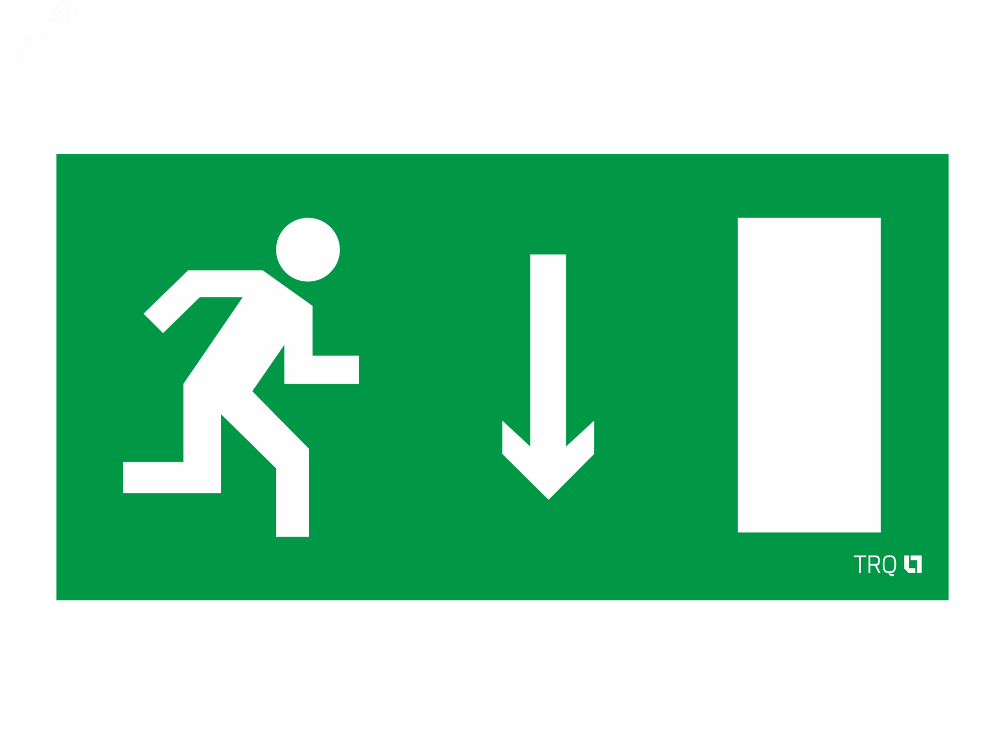 Изображение товара Пиктограмма ПЭУ 092 Указатель двери правосторонний130х260 (шт)