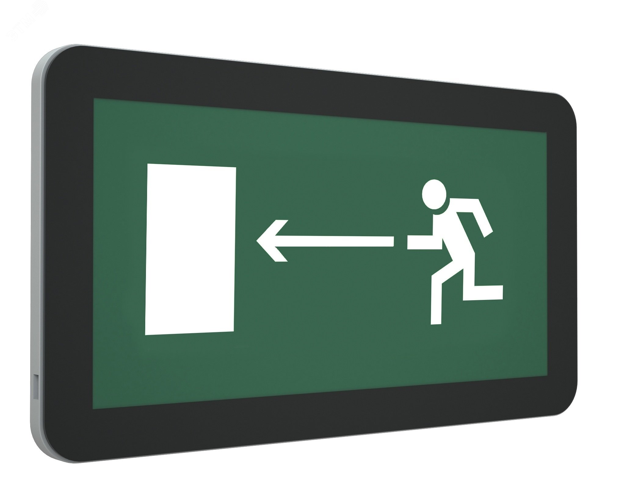 Изображение товара Аварийный светильник светодиодный I-BRILL 4000-6 LED черный настенный