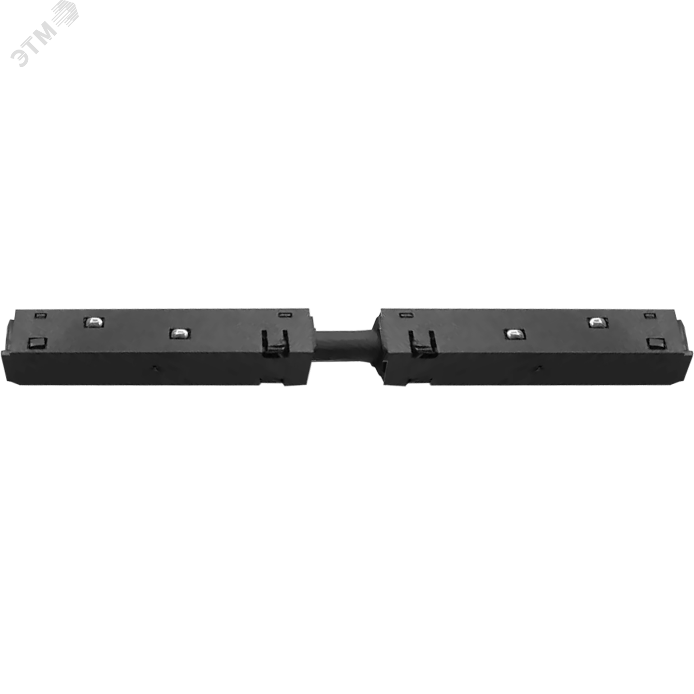 Изображение товара Соединитель внутренний шинопровода MGN черный металлический для сборных шинопроводов