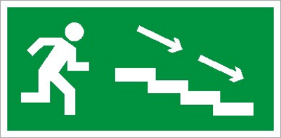 Светильник светодиодный взрывозащищенный URAN LED Exd С004 ПО ЛЕСТНИЦЕ ВНИЗ НАПРАВО Б/З