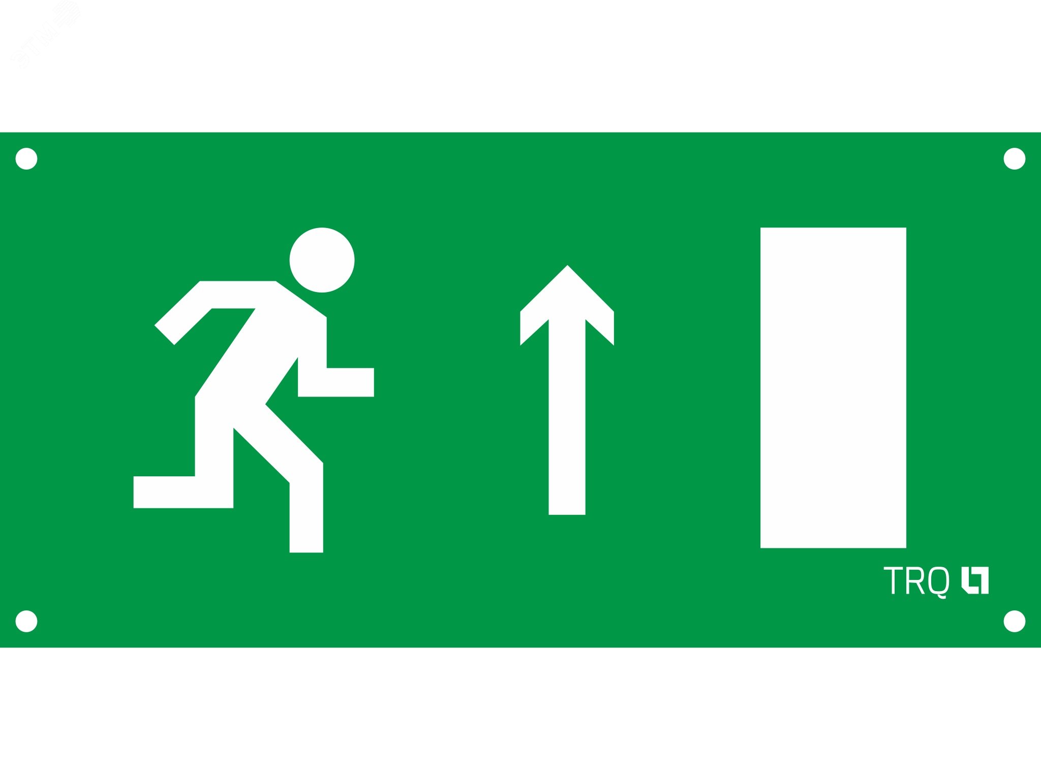 Изображение товара Пиктограмма ПЭУ 013 Выход прямо вверх 335х165 РС-M 2шт (компл)