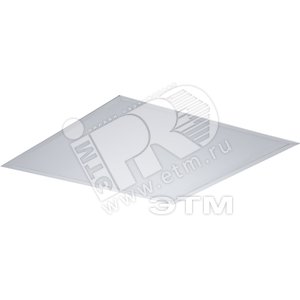 Светильник люминесцентный OPL/R 2x18 встраиваемый опаловый