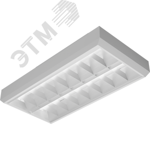 Светильник люминесцентный ARS/S 2x14 HF накладной 1041001120 Световые Технологии - 2
