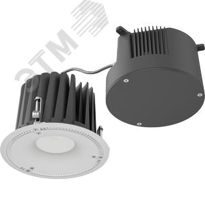 Светильник DL POWER LED 40 D80 IP66 4000K mat 1170001110 Световые Технологии - 3