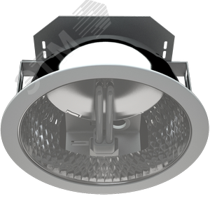 Светильник люминесцентный DLS 2x18 HF встраиваемый down light ЭПРА 1201000300 Световые Технологии - 2