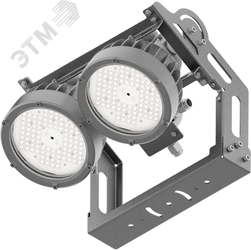 Светильник светодиодный взрывозащищенный ZENITH LED Ex FLOODLIGHT G2/B 130Wх2 D60 850 HG (DA - фото 2