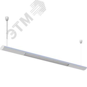 Светильник люминесцентный RIVAL 2x36 HF подвесной овальный ЭПРА 1305000220 Световые Технологии - 4