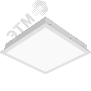 Светильник OWP/R 2x18 HF IP54 встроенное матовое стекло ЭПРА 1373000020 Световые Технологии - 2