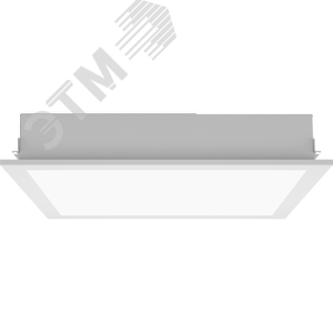 Светильник OWP/R 4x18 HF темперированное стекло IP54 встраиваемый опаловый ЭПРА 1373000180 Световые Технологии - 3