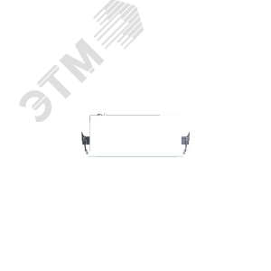 Светильник SPORTLUX 2x80 T5 накладн.IP20 ЭПРА     PC/металл бел. 1453000010 Световые Технологии - 5