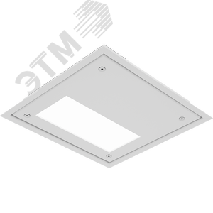 Светильник светодиодный DS LED 9w IP54 опаловый белый квадратный 1462000010 Световые Технологии - 2
