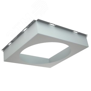 Переходник для потолка грильято SL/DL POWER LED 4050x50x40 lamel 10мм white