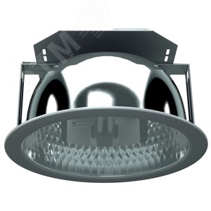 Светильник люминесцентный DLS 2x26 HF встраиваемый down light ЭПРА 1201000400 Световые Технологии