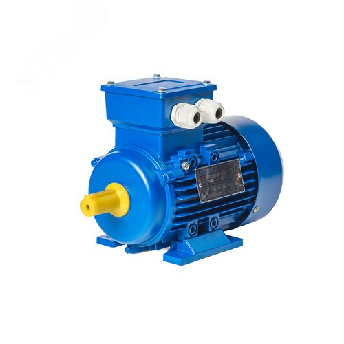 Изображение товара Электродвигатель трехфазный асинхронный AIS 71М2-2У1 0,55 кВт 3000 об/мин 220/380В IM1081 B3 IP55 (шт)