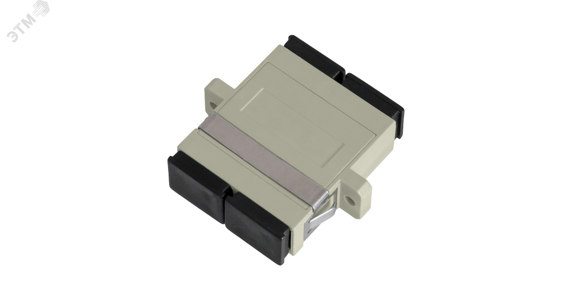 Адаптер оптический соединительный мм SC/UPC-SC/UPC двойной бежевый уп-ка NMF-OA2MM-SCU-SCU-2 NIKOMAX
