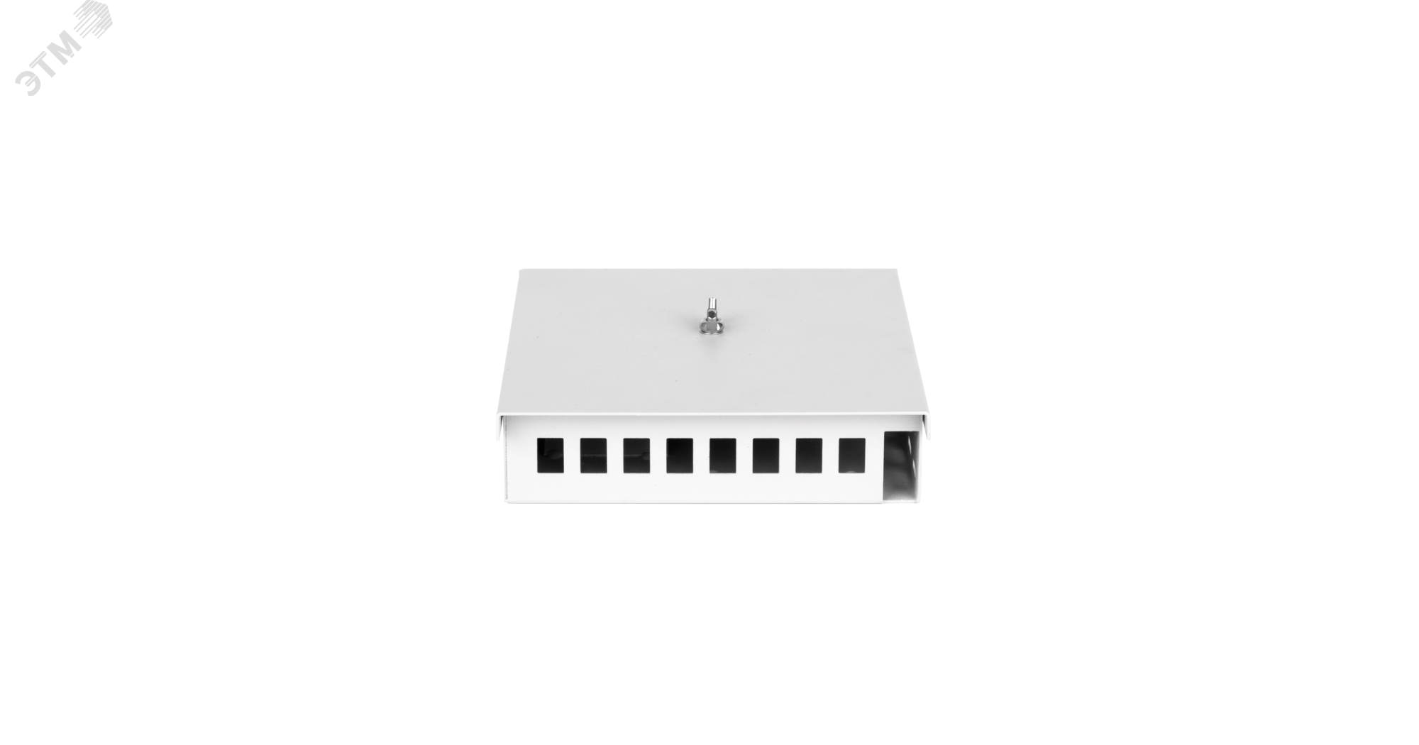Изображение товара Оптический кросс NIKOMAX Essential Line настенный 8 SC и 16 LC стальной серый