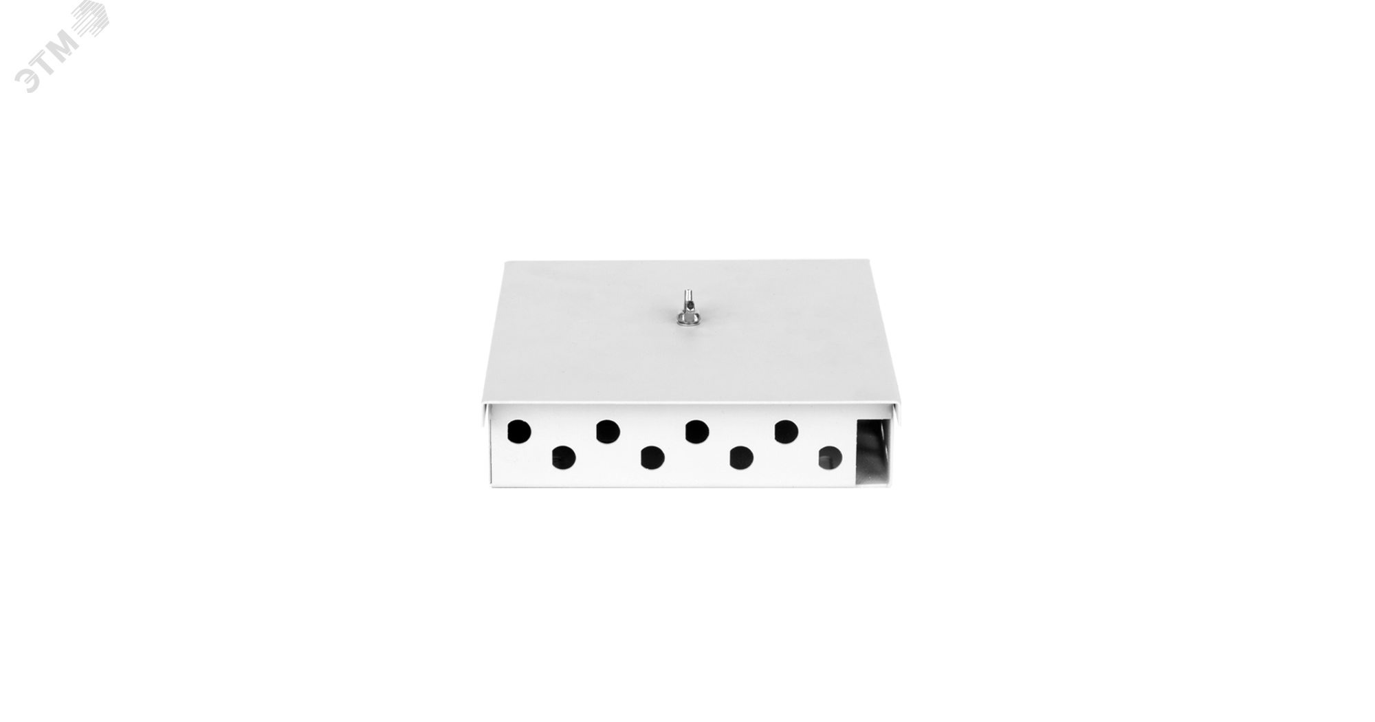 Изображение товара Оптический корпус NIKOMAX Essential Line для 8 FC/ST портов стальной серый