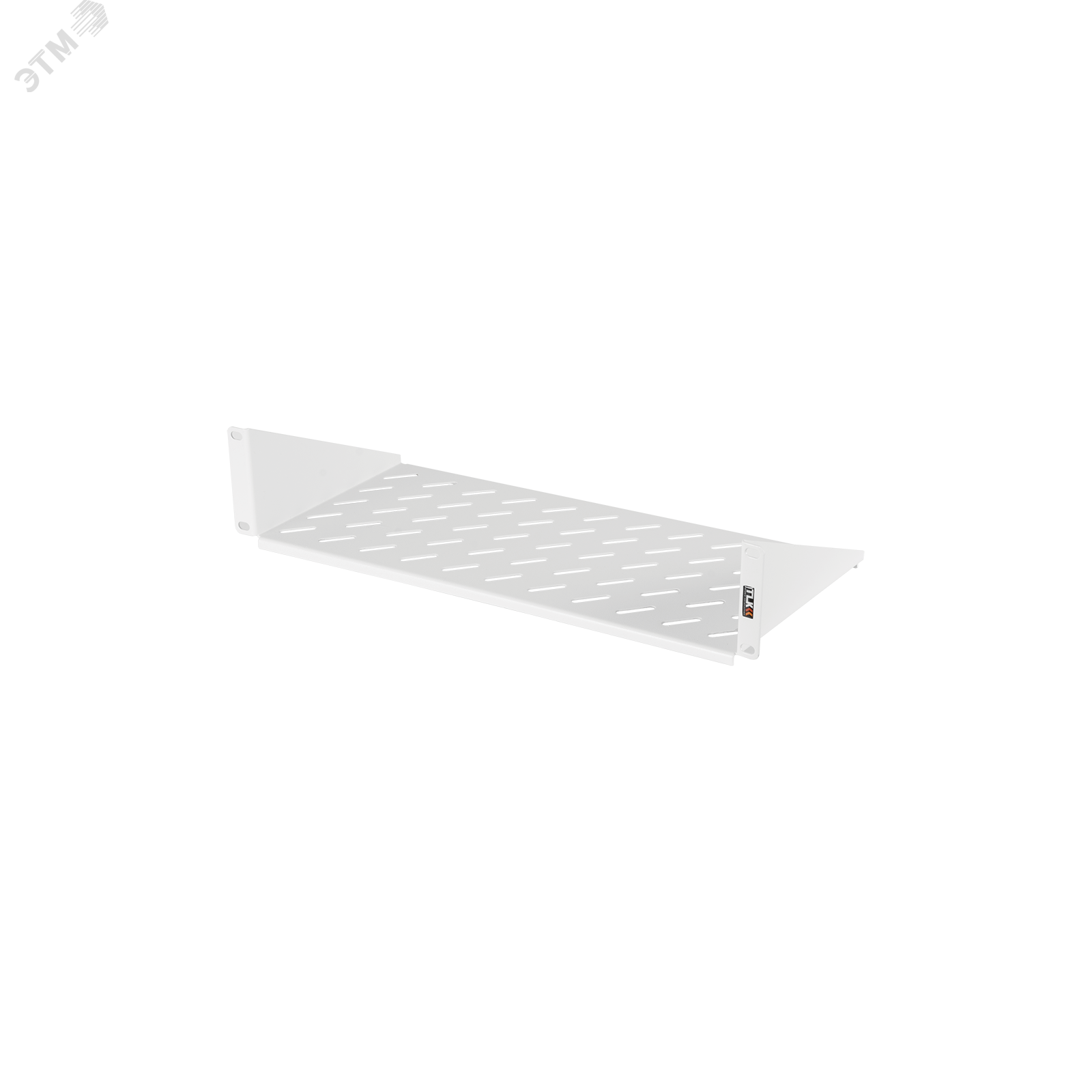 Изображение товара Полка фронтальная 19'' 2U глубиной 200мм крепеж в комплекте серая (шт)