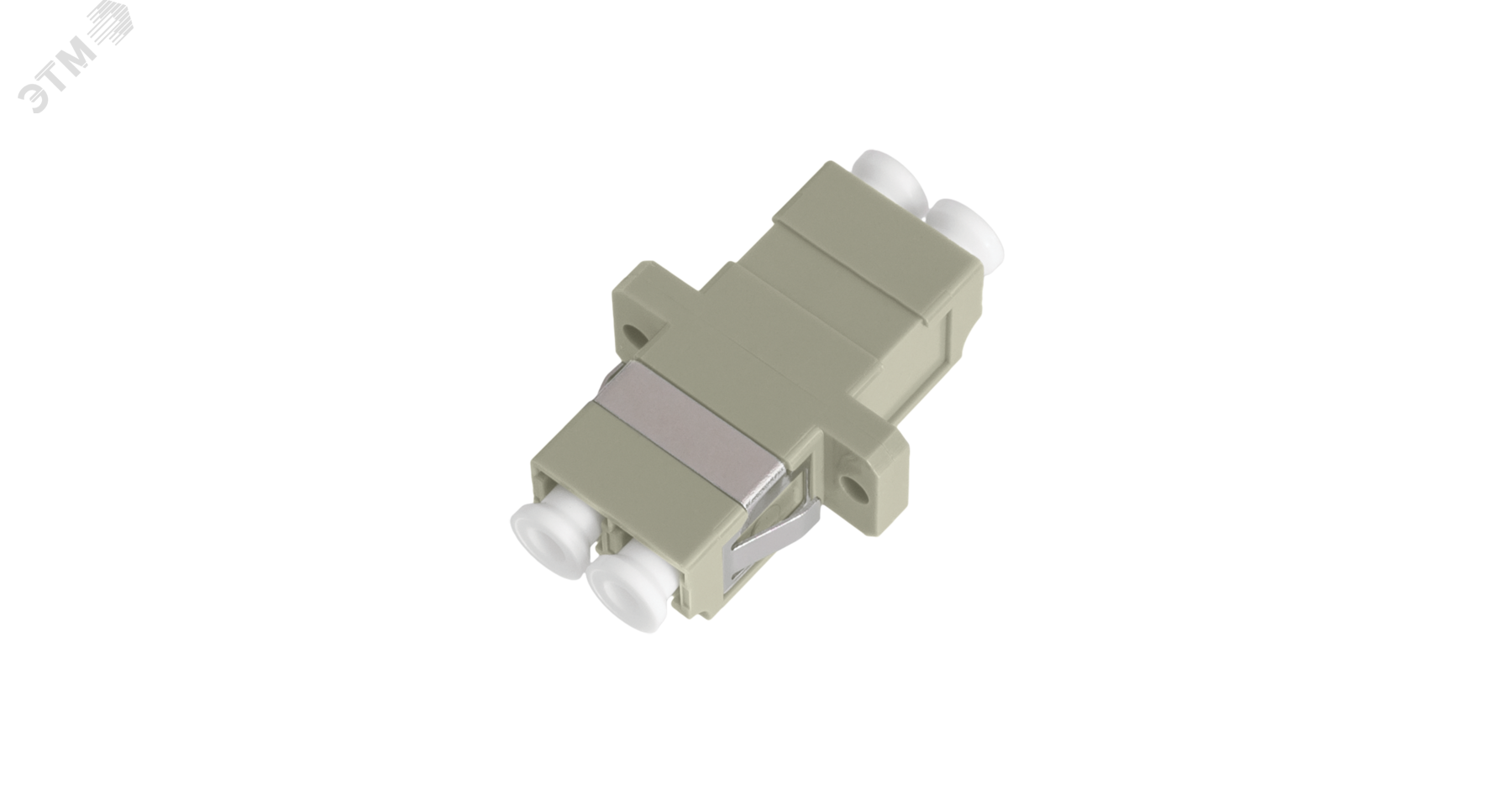 Адаптер оптический соединительный мм LC/UPC-LC/UPC двойной бежевый уп-ка NMF-OA2MM-LCU-LCU-2 NIKOMAX