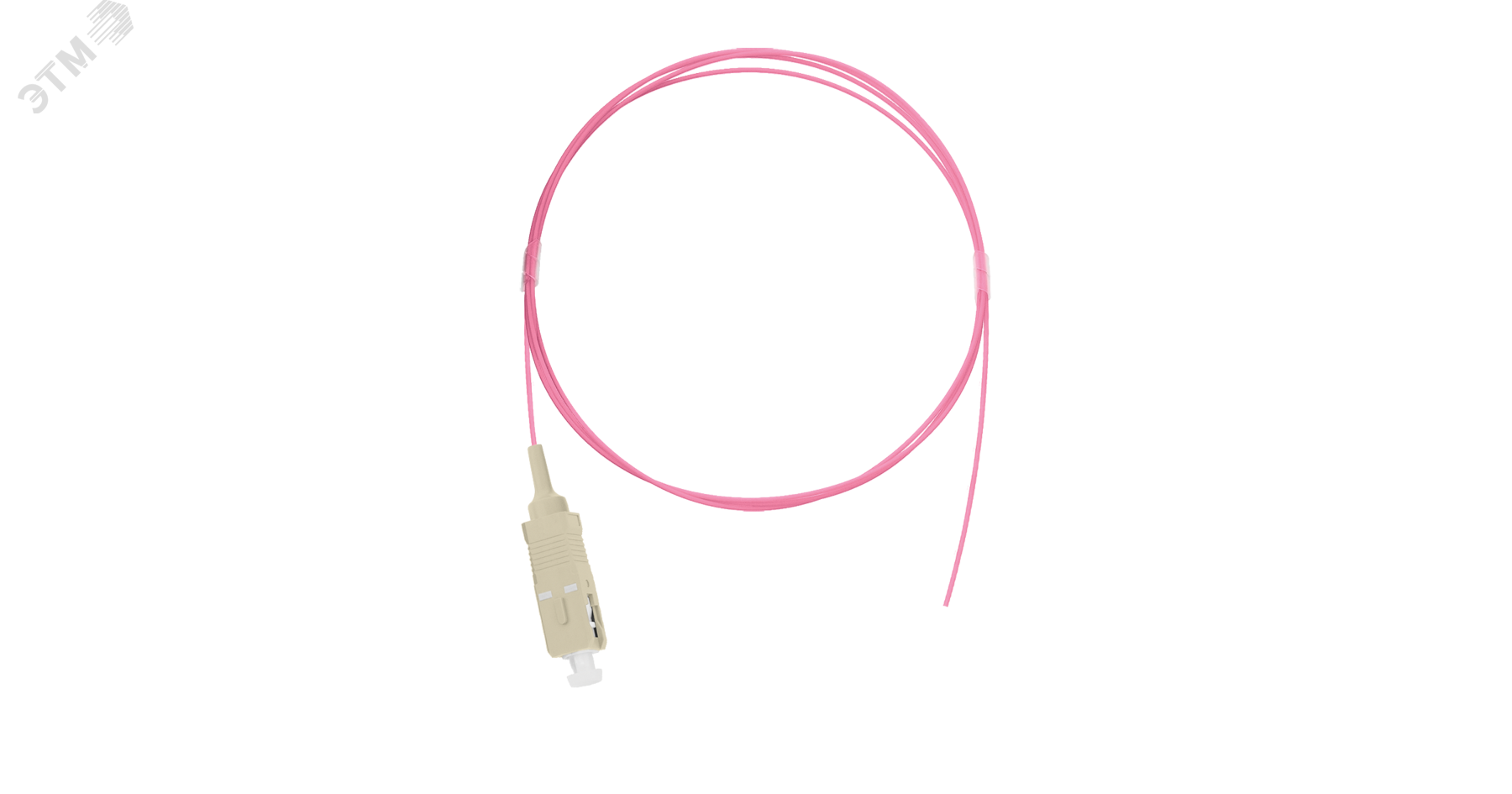 Изображение товара Пигтейл волоконно-оптический MM 50/125 OM4 SC/UPC LSZH 0.9мм маджента 1м