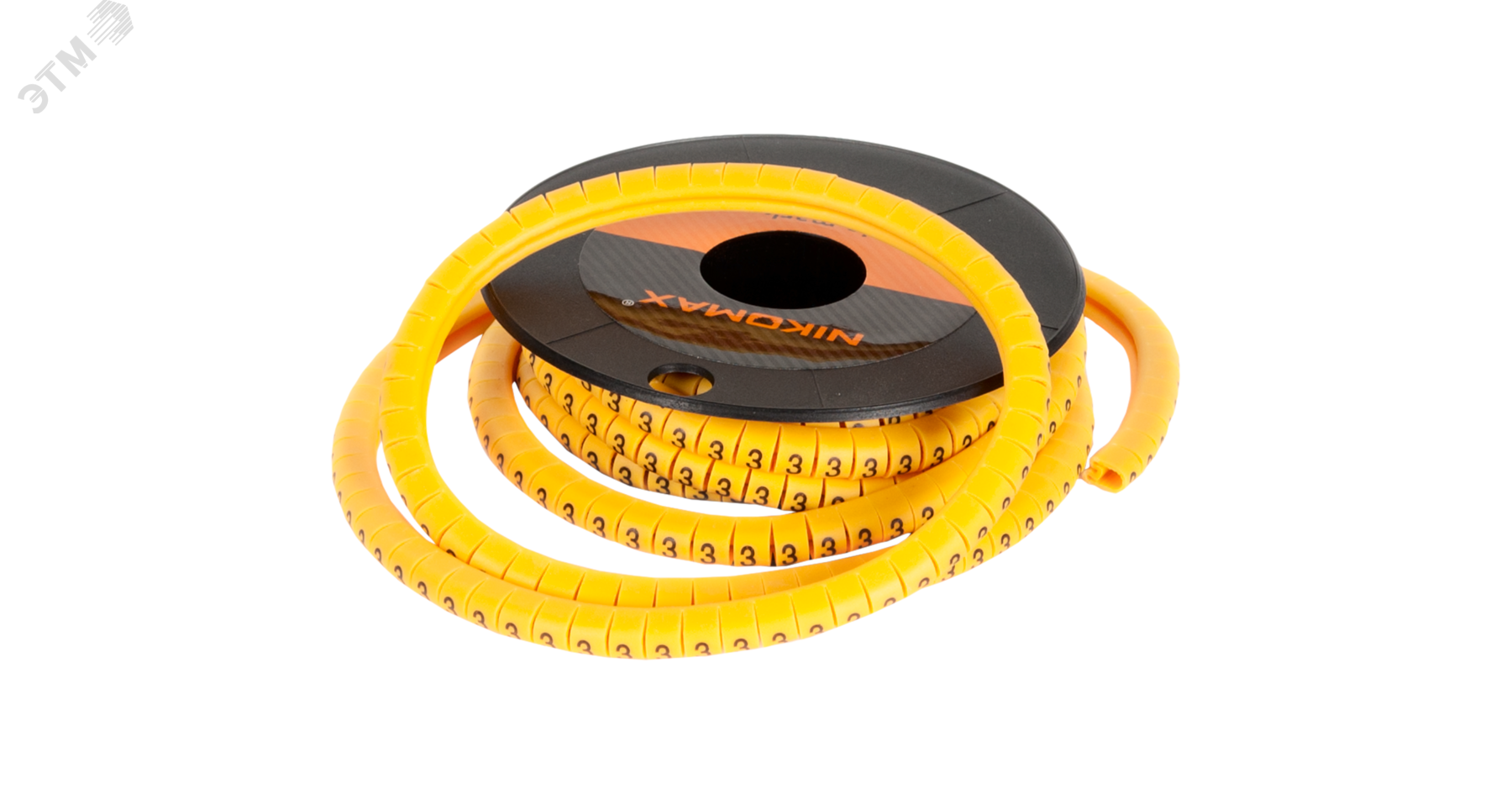 Маркер кабельный, цифра 6, желтый, 500шт NMC-CMR-6-YL-500 NIKOMAX