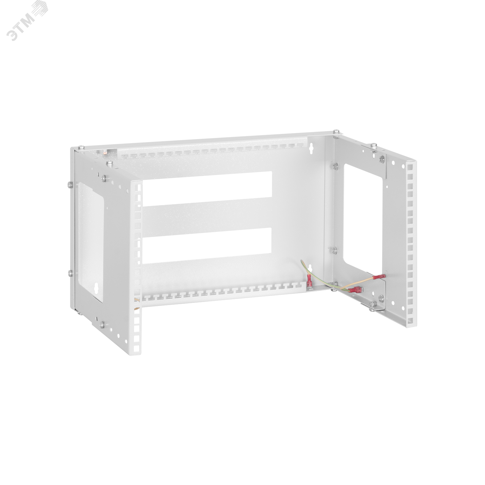 Изображение товара Настенная регулируемая монтажная рама Essential Line 19'' 6U Ш505хВ277мм глубина 233-350мм серая RAL 7035'' (шт)