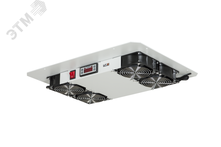 Изображение товара Вентиляторный блок на 4 вентилятора с терморегулятором и датчиком для шкафов TFR-R (глубиной более 600 мм) TFA серый (шт) Изображение товара Вентиляторный блок на 4 вентилятора с терморегулятором и датчиком для шкафов TFR-R (глубиной более 600 мм) TFA серый (шт)