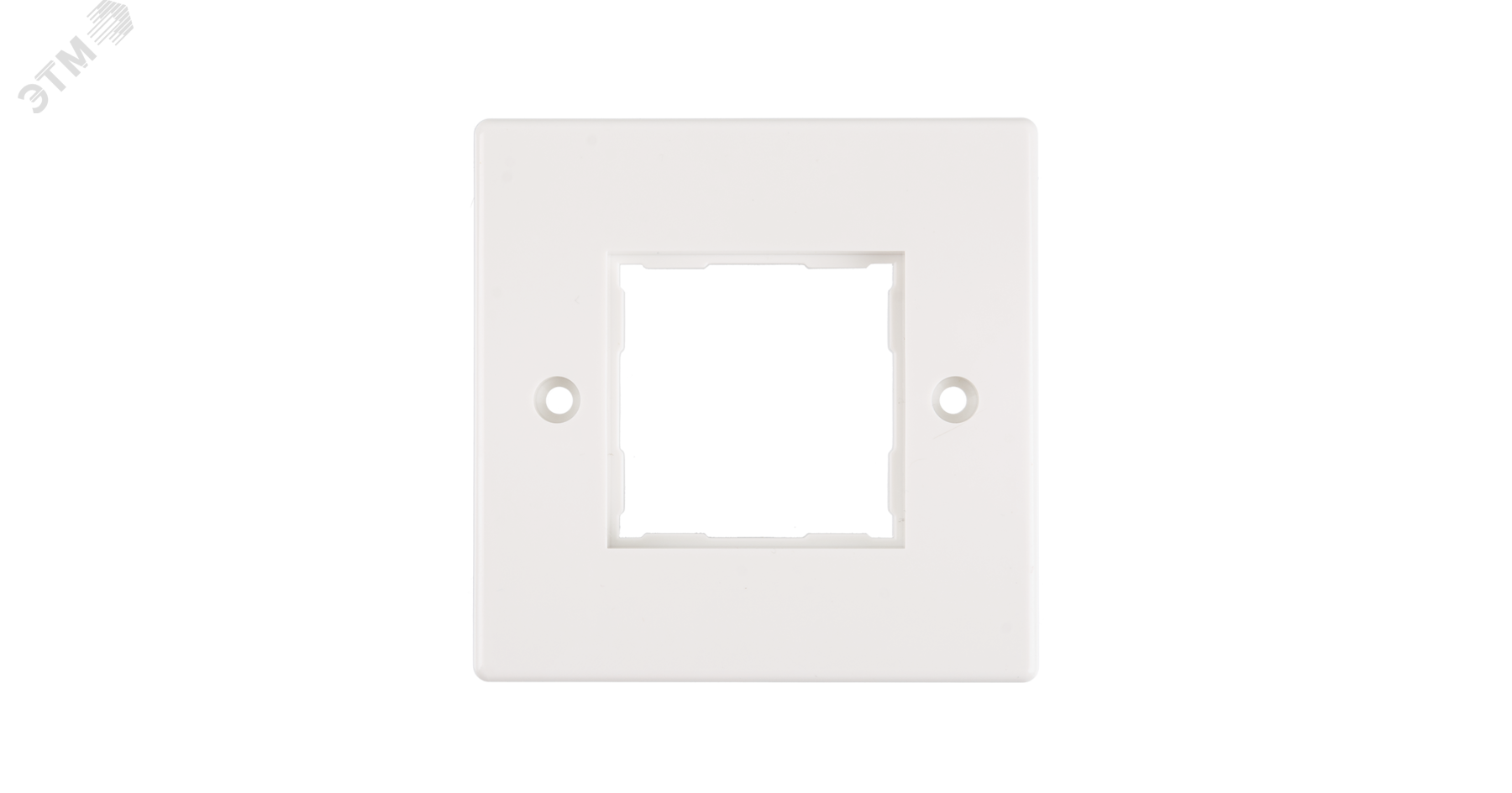 Изображение товара Настенная панель 86х86мм для вставок 45х45мм белая NIKOMAX
