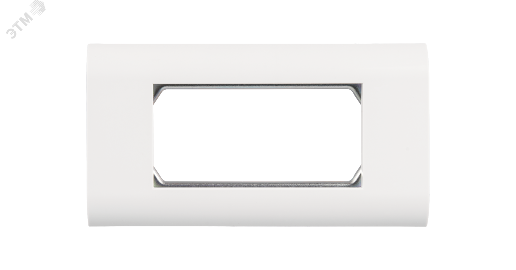 Изображение товара Настенная панель под 2 вставки Mosaic 45х45мм белая - организация портов