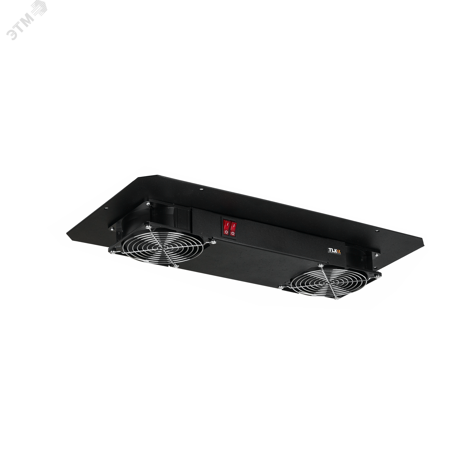 Изображение товара Вентиляторный блок для настенных шкафов серии TWC-R для напольных шкафов серии TFR-R глубиной 600 мм 2 вентилятора без шнура питания черный (шт)