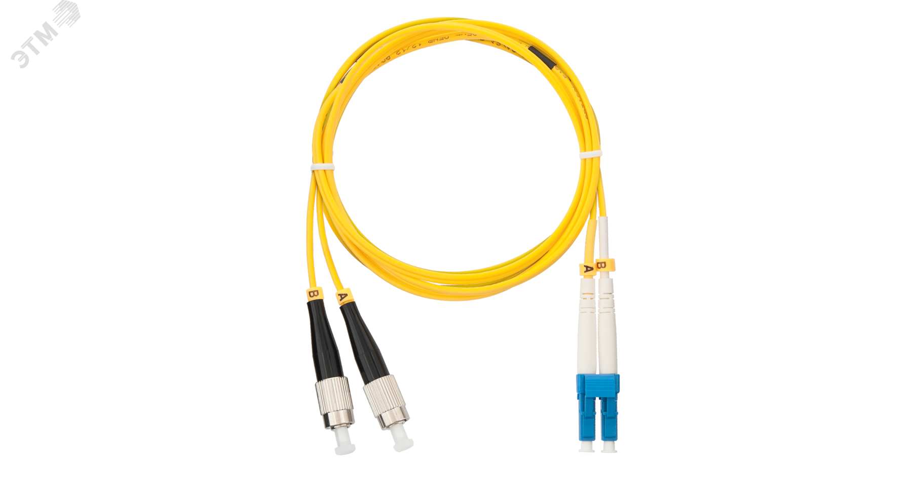 Изображение товара Оптический патч-корд переходной SM 9/125 OS2 FC/UPC-LC/UPC 2м NIKOMAX