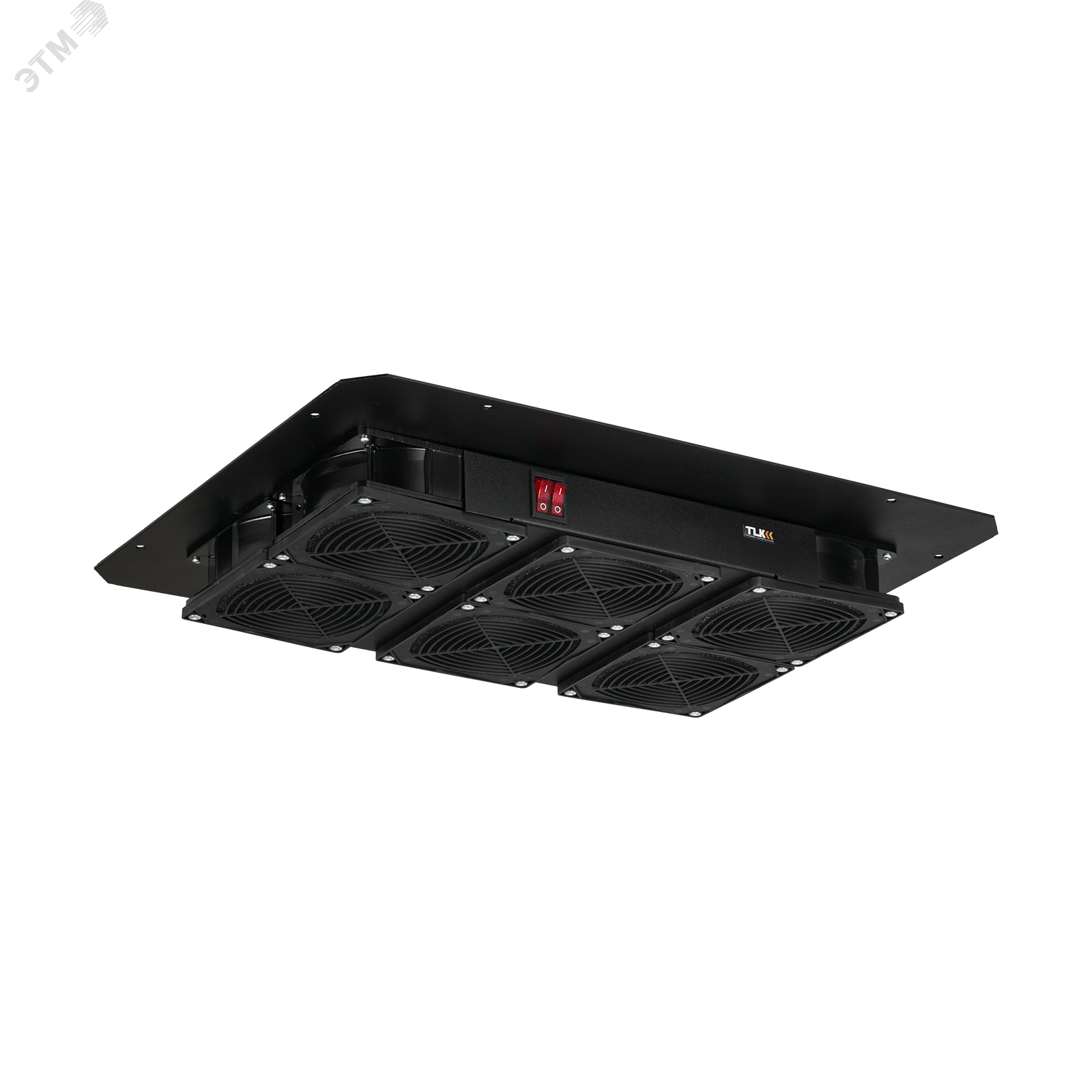 Изображение товара Вентиляторная панель NIKOMAX TLK-FAN6-F-BK с фильтром (6 вентиляторов, 990 м3/ч, 450x450 мм, 1U, че Изображение товара Вентиляторная панель NIKOMAX TLK-FAN6-F-BK с фильтром (6 вентиляторов, 990 м3/ч, 450x450 мм, 1U, че