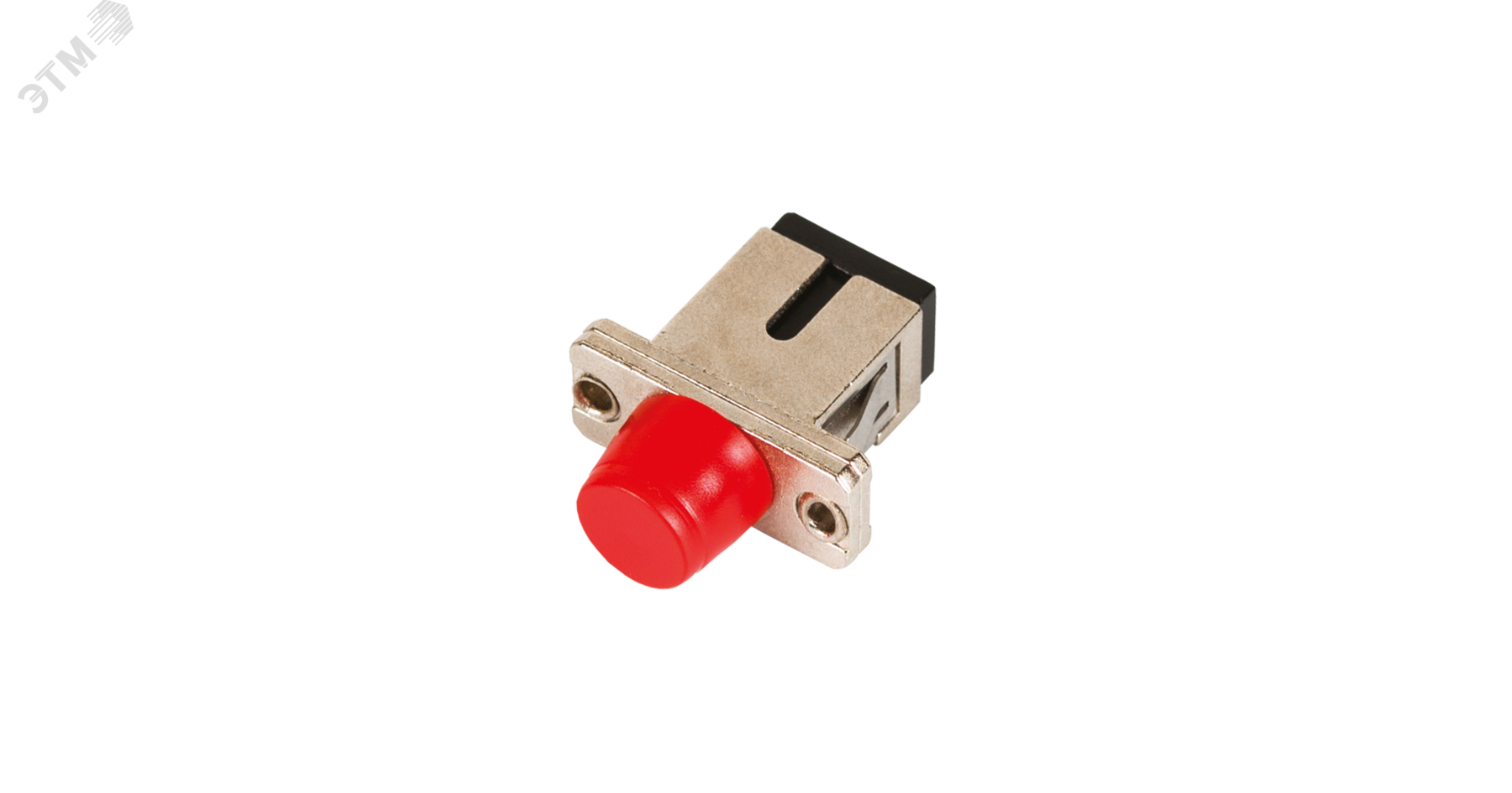 Изображение товара Адаптер оптический переходной, универсальный SM/MM, SC - FC, одинарный, металлик (шт)